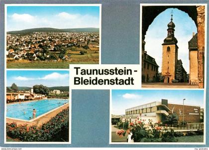 Bleidenstadt Taunusstein Panorama Schwimmbad Kirche Sport und Jugendzentrum