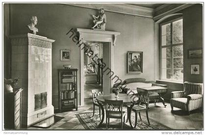 Berlin-Tegel - Schloss Tegel - Blauer Salon - Foto-AK - Verlag Werner Obigt Berlin
