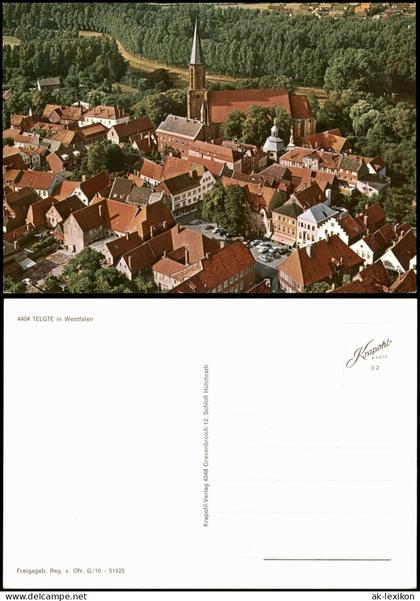 Ansichtskarte Telgte Luftaufnahme Luftbild 1970