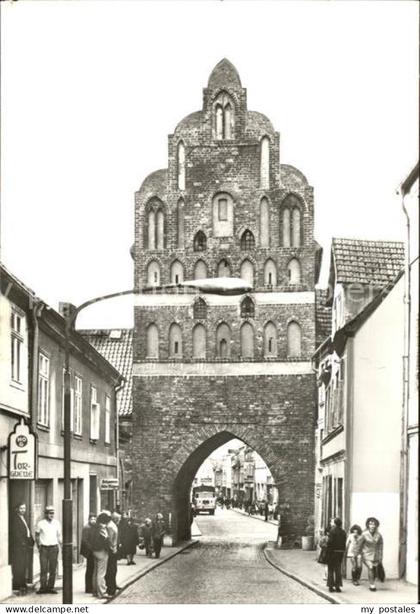 Teterow Mecklenburg Vorpommern Malchiner Torturm