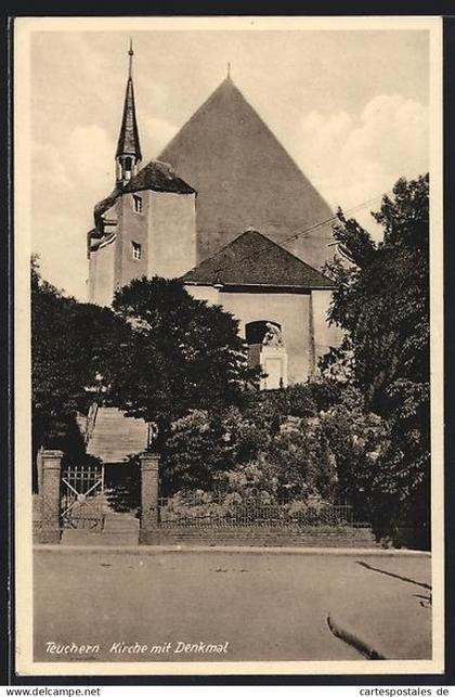 AK Teuchern, Kirche & Denkmal