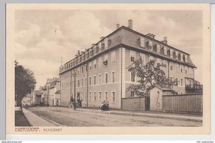 (108347) AK Saalburg Ebersdorf, Pensionat Ebersdorf, Bahnpost 1912