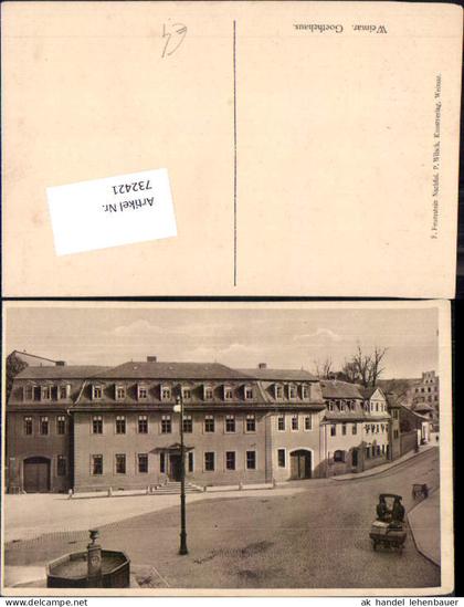 732421 Weimar Goethehaus Bez. Weimar