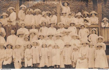 Bad Salzungen Personen Fotokarte gl1914 #183.323