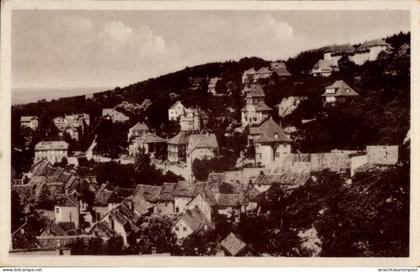 CPA Bad Frankenhausen am Kyffhäuser Thüringen, Landschaft mit Häusern, Bäume, Hügel, keine Persone