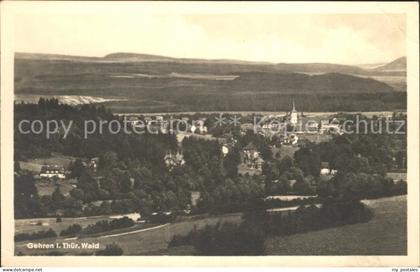 Gehren Thueringen Thueringer Wald