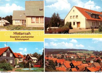Hinternah Bungalows Ferienheim Friedrich List Parkanlage Blick vom Muehlberg
