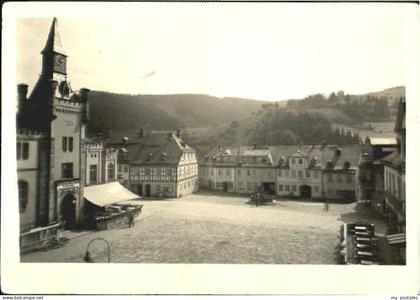 Leutenberg Thueringen Leutenberg Rathaus Markt x 1960