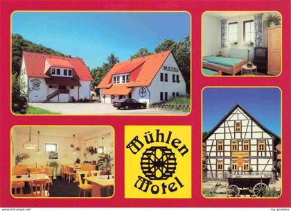 Muehlberg Gotha Muehlen-Motel Fremdenzimmer Gastraum Fachwerkhaus