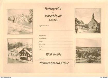 Schmiedefeld Rennsteig Ortsansichten