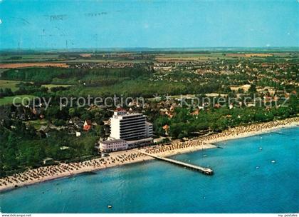 Timmendorfer Strand Fliegeraufnahme Strand