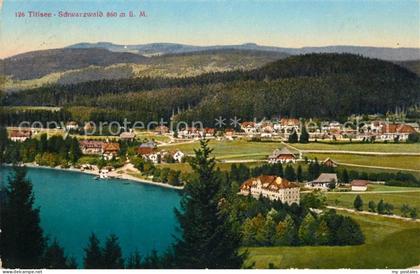 Titisee-Neustadt Fliegeraufnahme Seepartie