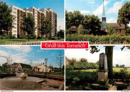 Tornesch Wohnblocks Kirche Gedenkstaetten