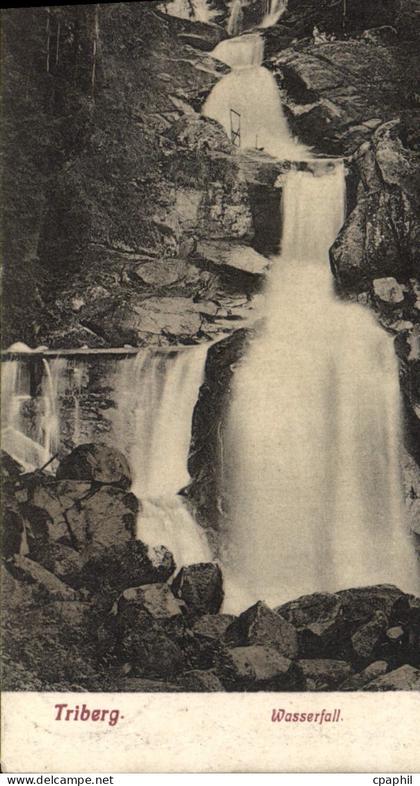 CPA Triberg Wasserfall