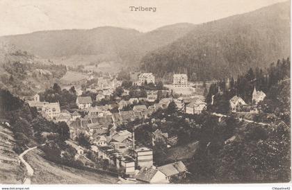 TRIBERG (Bade-Wurtemberg) Panorama in 1910