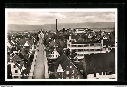 AK Trossingen, Teilansicht aus der Vogelschau