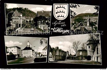 Tuttlingen Strassenpartien Panorama Burgruine