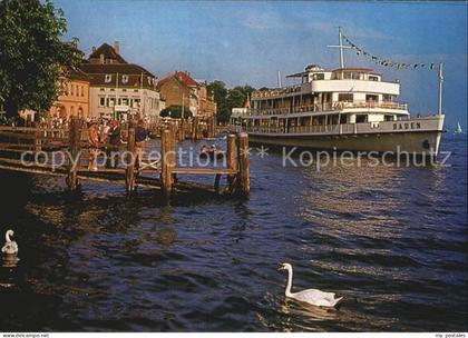 ueberlingen Bodensee Hafenpartie