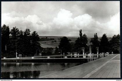 0969 - Vacha - Freibad Schwimmbad Sprungturm - DDR 1960 TOP