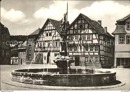 Vacha Markt mit Vitusbrunnen