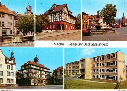 Vacha  Markt Rathaus Geisa Markt Rudi Arnstadt Schule