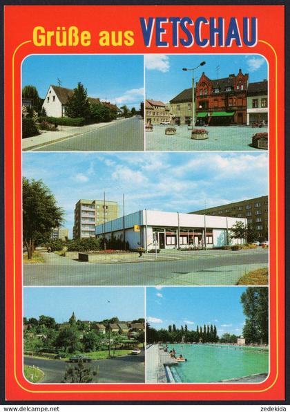 D5793 - TOP Vetschau - Bild und Heimat Reichenbach Qualitätskarte