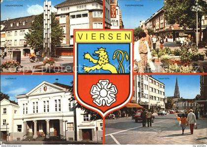 Viersen Hauptstrasse Fussgaengerzone Festhalle
