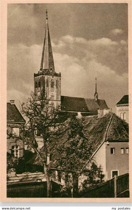 Viersen Stadtbild mit Kirche