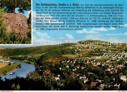 Vlotho Weser Herford NRW Burgmauer Winterberg