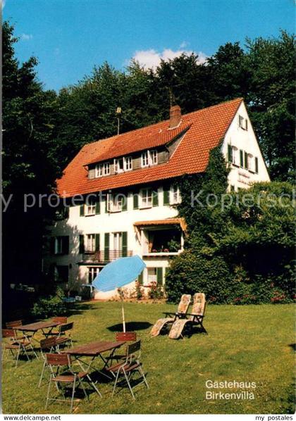 Vlotho Weser Herford NRW Gaestehaus Birkenvilla