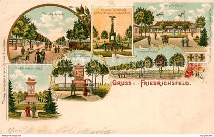 Friedrichsfeld  Truppenuebungsplatz Voerde Wilhelm Strasse Denkmal von 1864 Offi