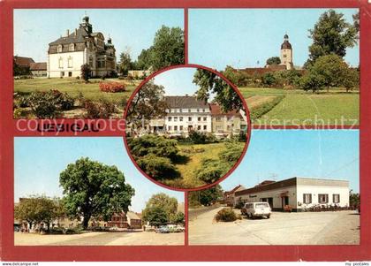 Uebigau-Wahrenbrueck Jugendherberge Rathaus Markt Konsum Kaufhalle