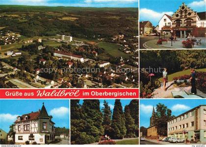 Waldbroel NRW Luftaufnahme Ortsansichten Parkanlagen Minigolf