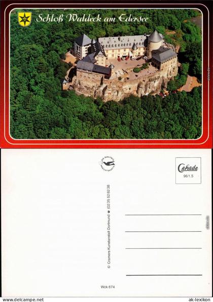 Ansichtskarte Waldeck (am Edersee) Schloss Waldeck 1980