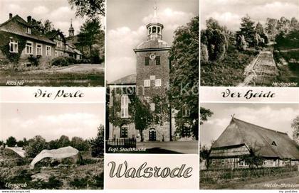 Walsrode Lueneburger Heide Kloster Heide Loensgrab Heidemuseum Stadtkirche