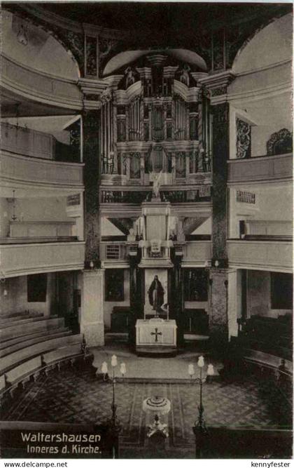 Waltershausen - Inneres der Kirche