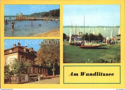 Wandlitz Wandlitzsee Strandbad Hotel Terrassen am See