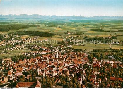 Wangen Allgaeu Fliegeraufnahme