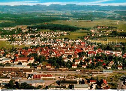 Wangen Allgaeu Fliegeraufnahme