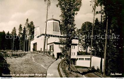Wangen Allgaeu Theresienkirche der Kinderheilstaette Wangen