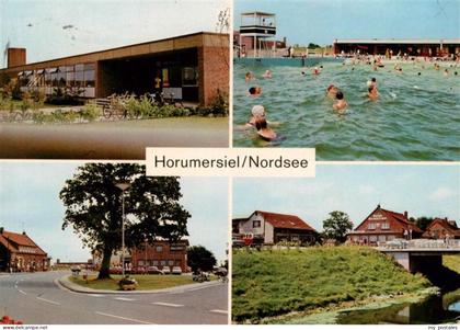 Horumersiel Wangerland Dorfgemeinschaftshaus Wellenbad Dorfplatz Am Siel