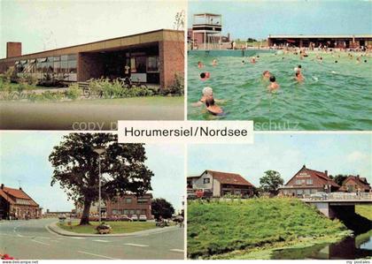Horumersiel Wangerland Friesland Niedersachsen Dorfgemeinschaftshaus Wellenbad D
