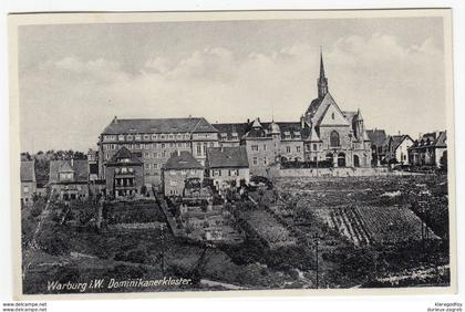 Warburg, Dominikanerkloster old unused postcard bb170701