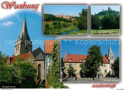 Warburg Westfalen Kirche Rathaus Desenberg