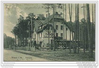 Waren - Müritz - Villenstrasse - Pension Zollerhöhe