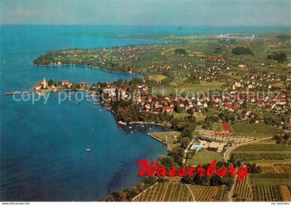 Wasserburg Bodensee Fliegeraufnahme