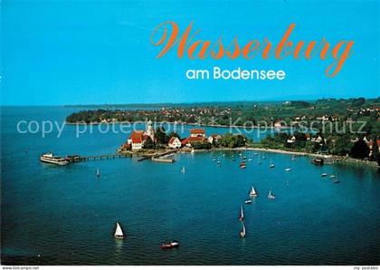 Wasserburg Bodensee Fliegeraufnahme