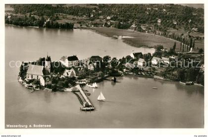 Wasserburg Bodensee Fliegeraufnahme
