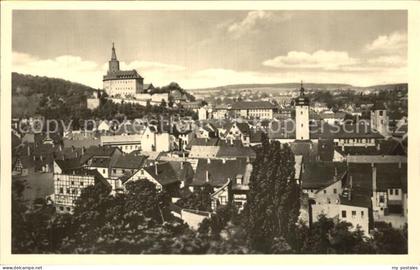 Weida Thueringen Blick zur Osterburg