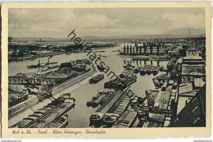 Weil am Rhein - Basel - Klein Hüningen - Rheinhafen
